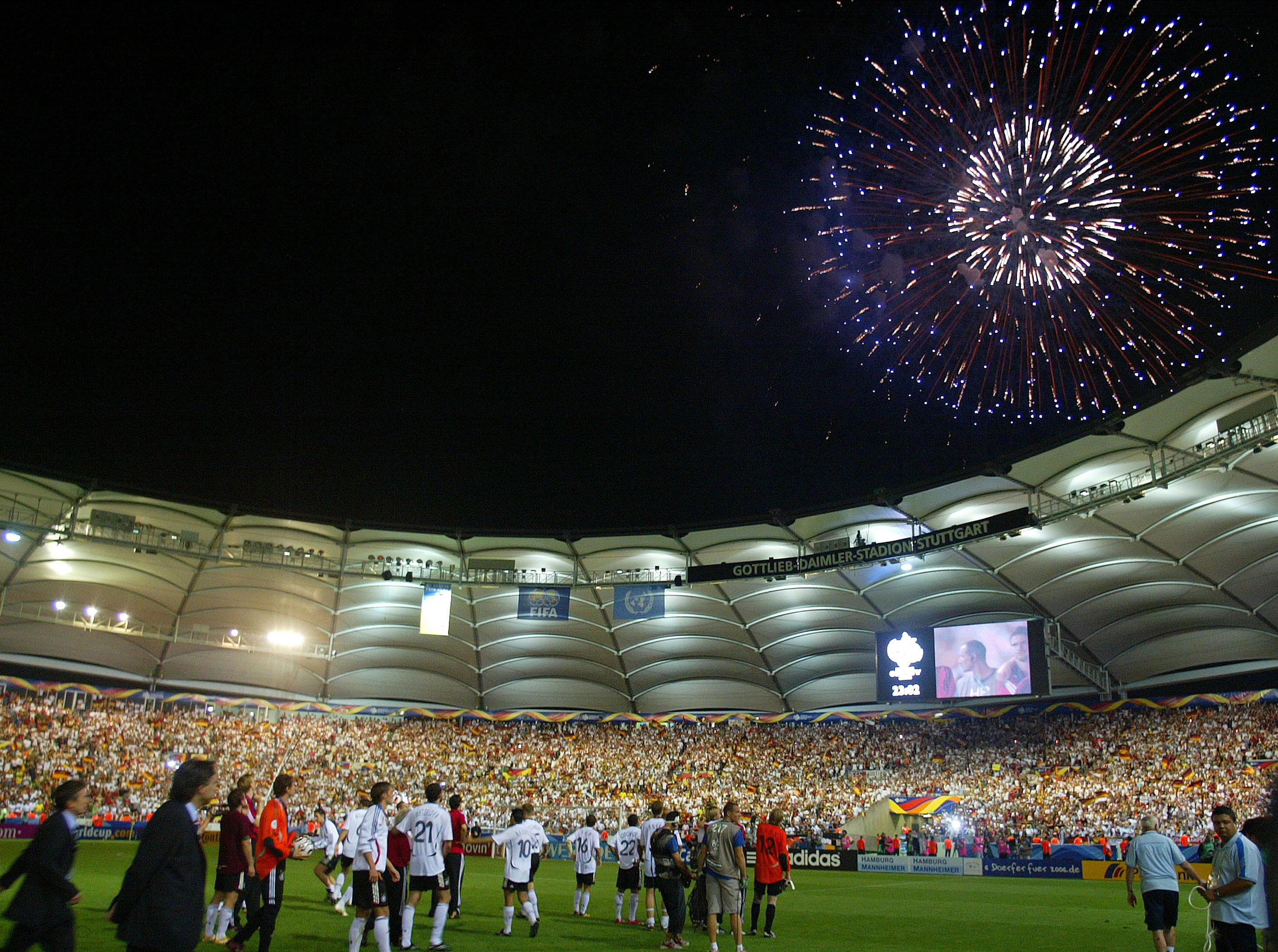 Grandiose Stimmung beim Spiel um Platz der WM 2006.